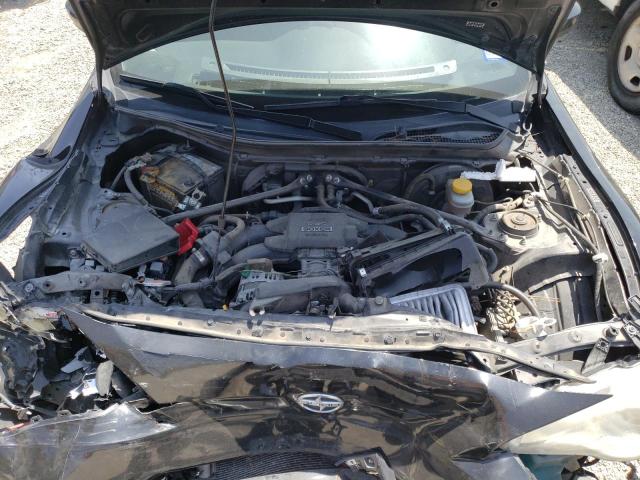 JF1ZNAA13D2724447 - 2013 TOYOTA SCION FR-S შავი ფოტო 11