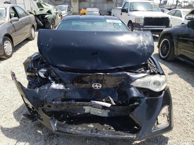 JF1ZNAA13D2724447 - 2013 TOYOTA SCION FR-S შავი ფოტო 5