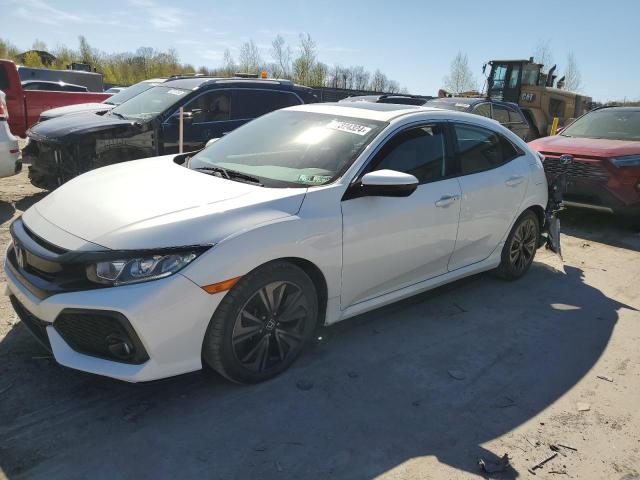 SHHFK7H51JU402625 - 2018 HONDA CIVIC EX WHITE photo 1