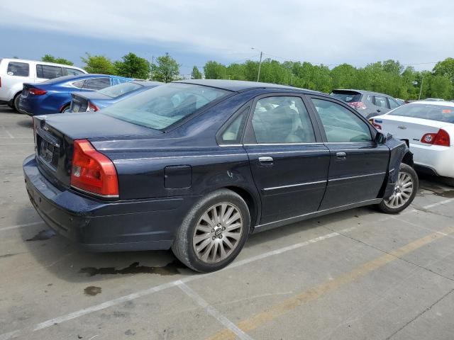 YV1TS592061443349 - 2006 VOLVO S80 2.5T BLUE photo 3