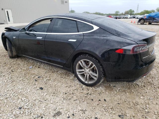 5YJSA1H11EFP36544 - 2014 TESLA MODEL S Սև լուսանկար 2