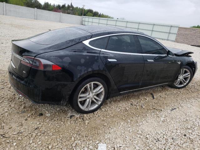 5YJSA1H11EFP36544 - 2014 TESLA MODEL S Սև լուսանկար 3
