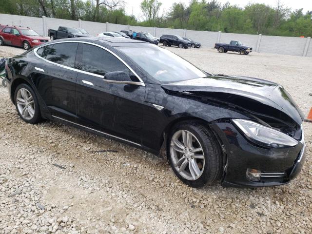 5YJSA1H11EFP36544 - 2014 TESLA MODEL S Սև լուսանկար 4