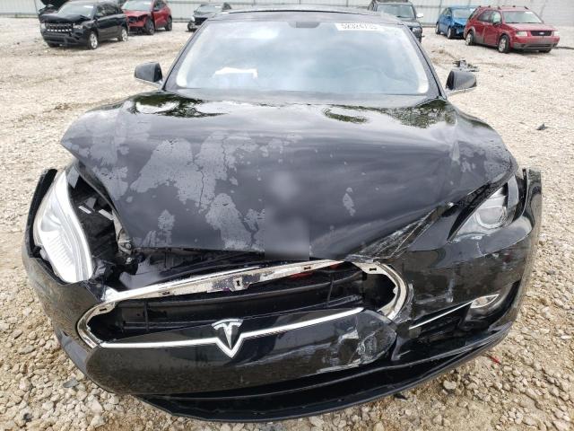 5YJSA1H11EFP36544 - 2014 TESLA MODEL S Սև լուսանկար 5
