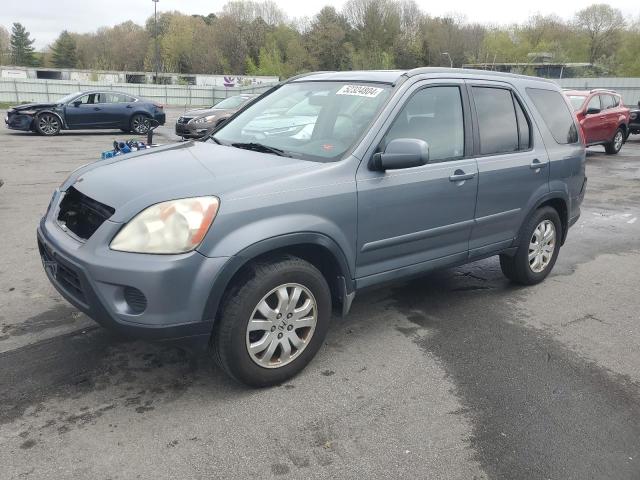 SHSRD78986U424097 - 2006 HONDA CR-V SE BLUE photo 1