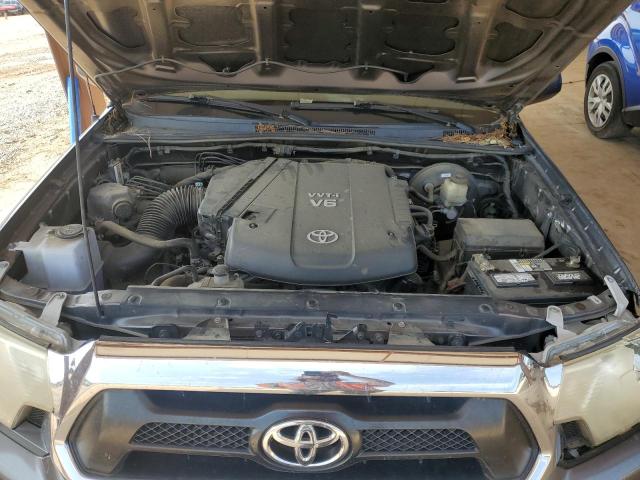 5TFJU4GN1EX058117 - 2014 TOYOTA TACOMA DOUBLE CAB PRERUNNER GRAY photo 11