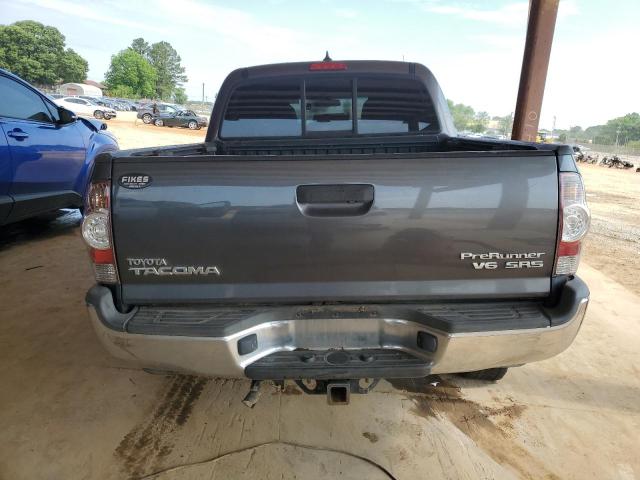 5TFJU4GN1EX058117 - 2014 TOYOTA TACOMA DOUBLE CAB PRERUNNER GRAY photo 6