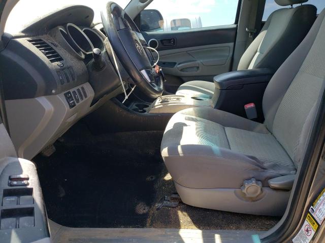 5TFJU4GN1EX058117 - 2014 TOYOTA TACOMA DOUBLE CAB PRERUNNER GRAY photo 7