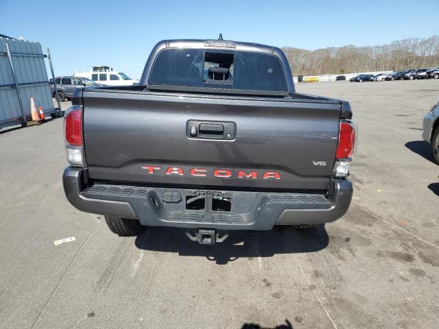 5TFCZ5AN4MX265785 - 2021 TOYOTA TACOMA DOUBLE CAB GRAY photo 6