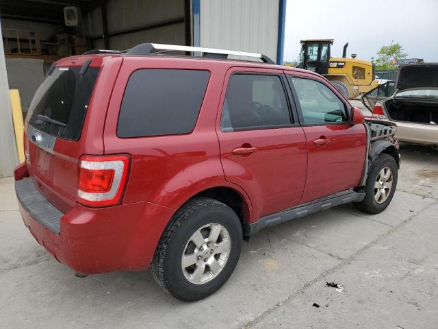 1FMCU9E72BKB75185 - 2011 FORD ESCAPE LIMITED RED photo 3