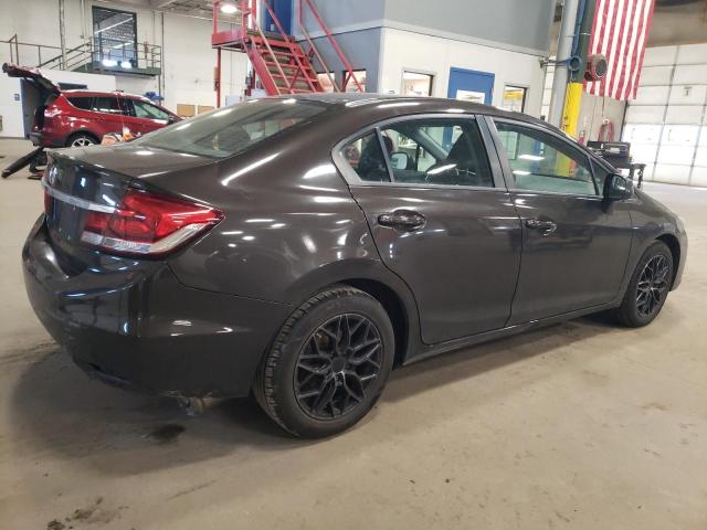 2HGFB2F95DH509591 - 2013 HONDA CIVIC EXL BROWN photo 3