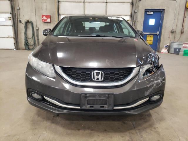 2HGFB2F95DH509591 - 2013 HONDA CIVIC EXL BROWN photo 5