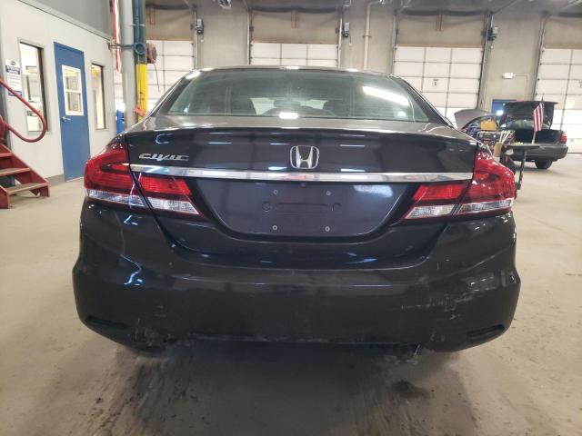 2HGFB2F95DH509591 - 2013 HONDA CIVIC EXL BROWN photo 6