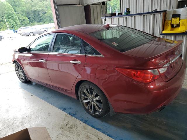 5NPEC4AC9CH359318 - 2012 HYUNDAI SONATA SE RED photo 2