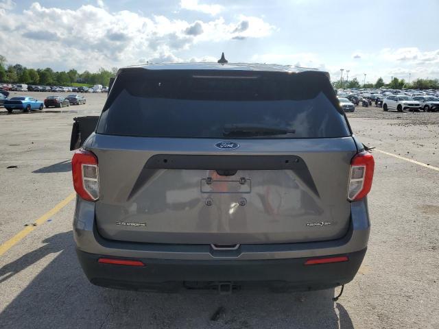 1FM5K8AB1NGB50983 - 2022 FORD EXPLORER POLICE INTERCEPTOR 灰色 照片 6