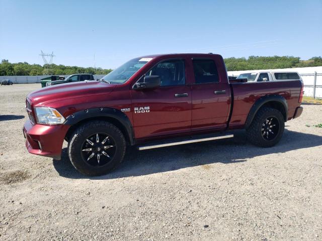 1C6RR7FT2JS186094 - 2018 RAM 1500 ST MAROON photo 1