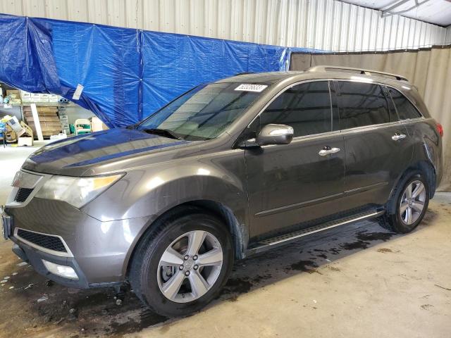 2HNYD2H65BH549052 - 2011 ACURA MDX TECHNOLOGY GRAY photo 1