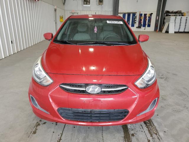 KMHCT4AE9HU198521 - 2017 HYUNDAI ACCENT SE RED photo 5