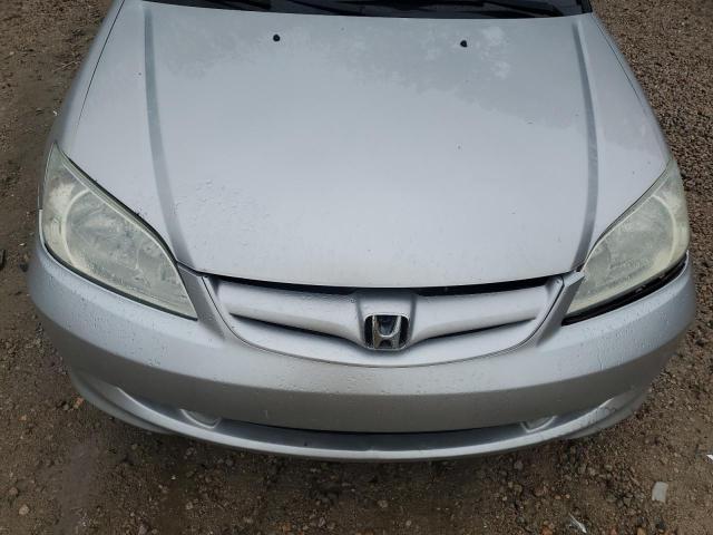 1HGES16324L007674 - 2004 HONDA CIVIC DX VP SILVER photo 11