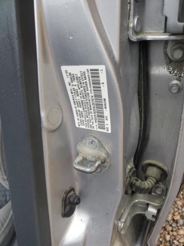 1HGES16324L007674 - 2004 HONDA CIVIC DX VP SILVER photo 12