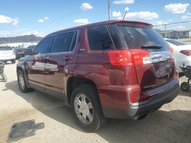 2GKALMEK7G6313081 - 2016 GMC TERRAIN SLE RED photo 2