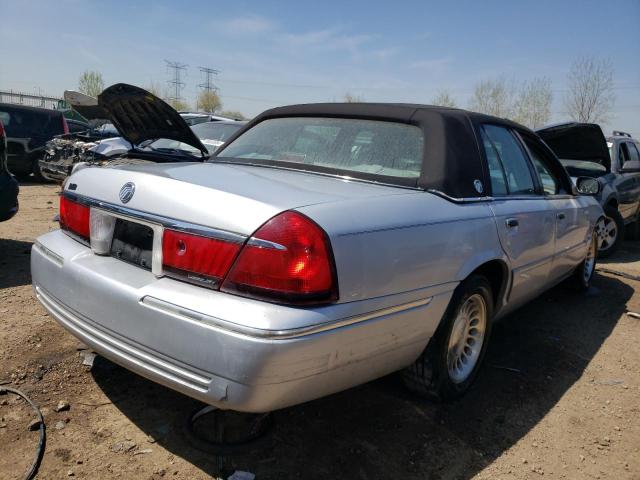 2MEFM75W61X697566 - 2001 MERCURY GRAND MARQ LS SILVER photo 3