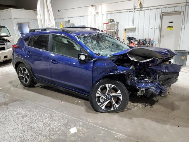 JF2GUADC3RH324797 - 2024 SUBARU CROSSTREK PREMIUM BLUE photo 4