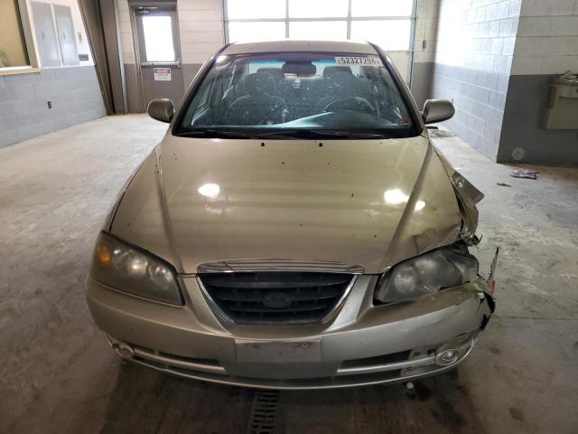 KMHDN46D86U244786 - 2006 HYUNDAI ELANTRA GLS BEIGE photo 5