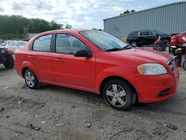 KL1TD5DE9BB137361 - 2011 CHEVROLET AVEO LS 红色 照片 4
