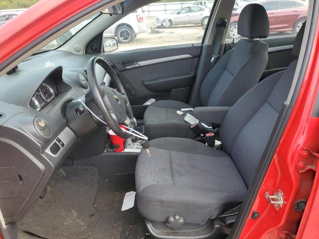 KL1TD5DE9BB137361 - 2011 CHEVROLET AVEO LS 红色 照片 7