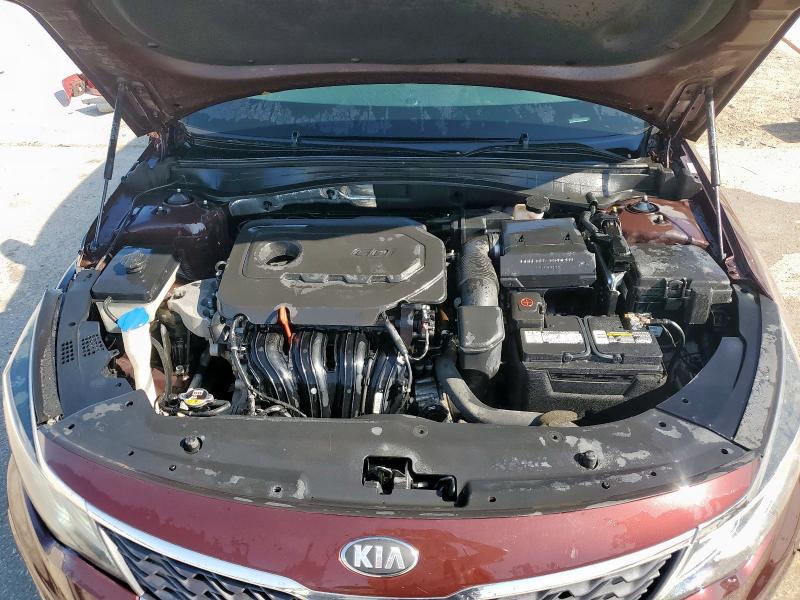 5XXGT4L3XKG344780 - 2019 KIA OPTIMA LX Бордовый фото 11