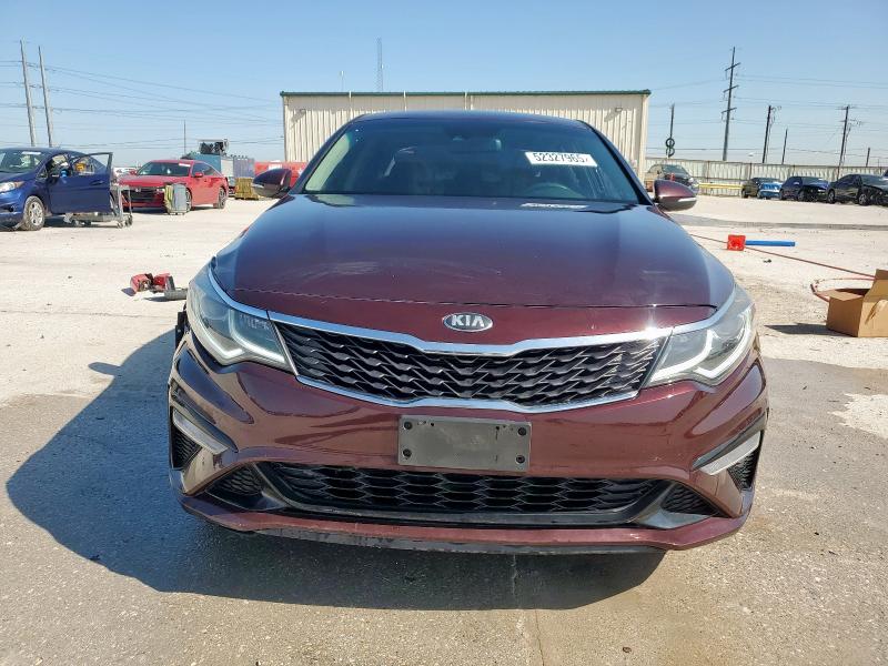 5XXGT4L3XKG344780 - 2019 KIA OPTIMA LX Бордовый фото 5