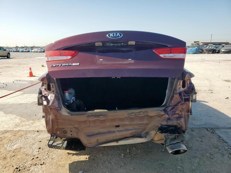 5XXGT4L3XKG344780 - 2019 KIA OPTIMA LX Бордовый фото 6