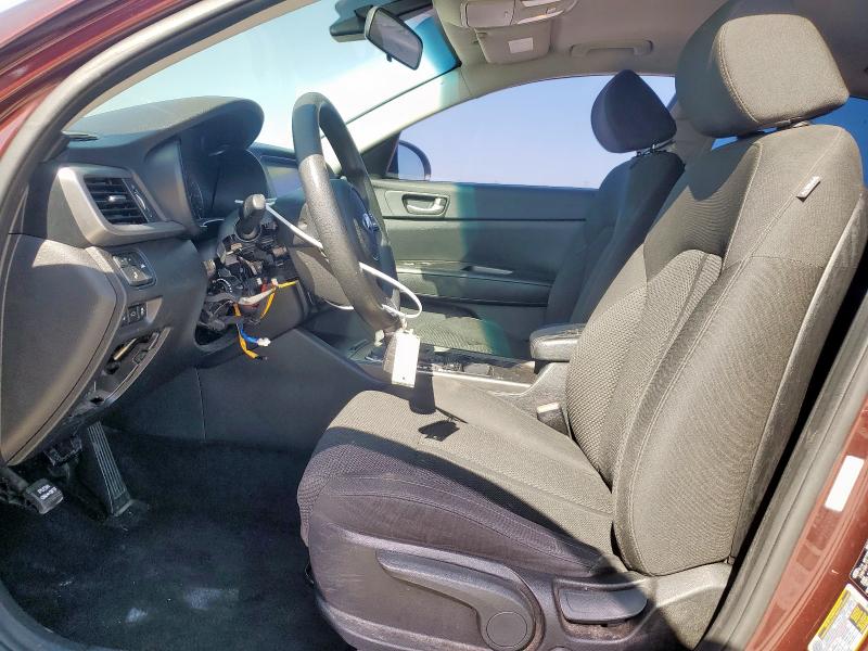 5XXGT4L3XKG344780 - 2019 KIA OPTIMA LX Бордовый фото 7