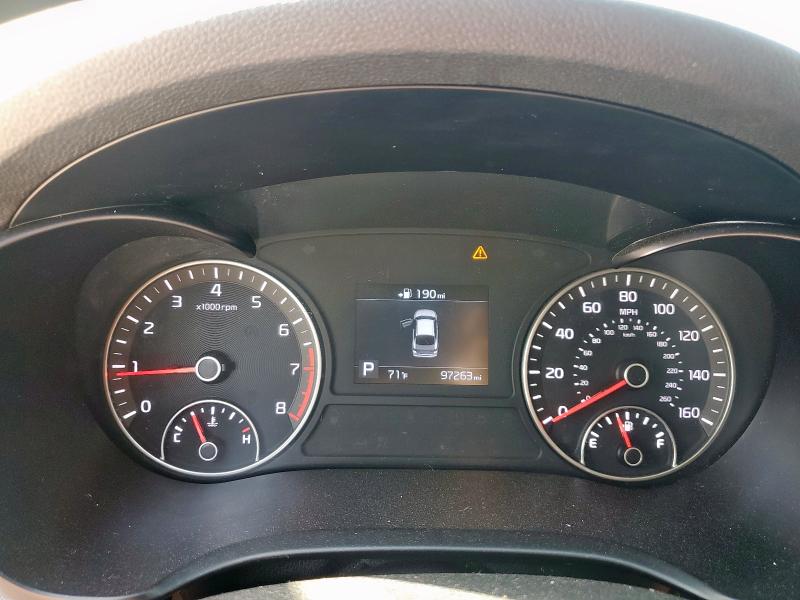 5XXGT4L3XKG344780 - 2019 KIA OPTIMA LX Бордовый фото 9