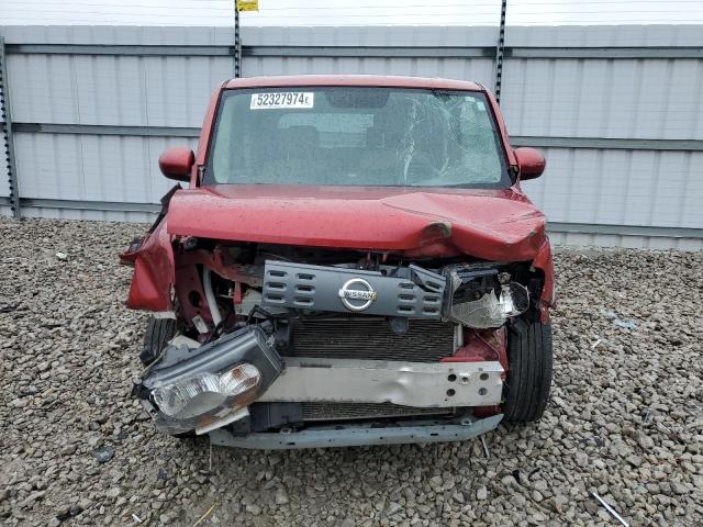 JN8AZ28R89T125837 - 2009 NISSAN CUBE BASE RED photo 5