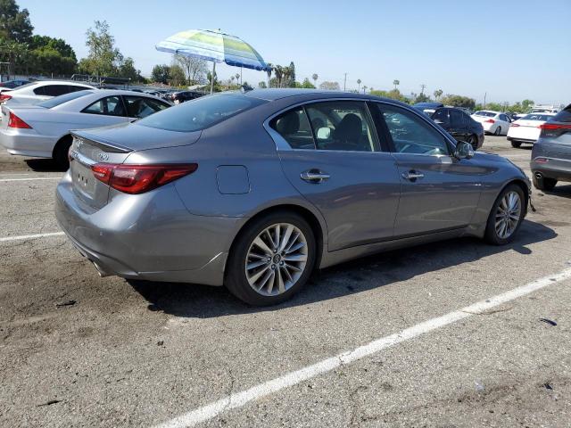 JN1EV7BP0MM700127 - 2021 INFINITI Q50 LUXE GRAY photo 3