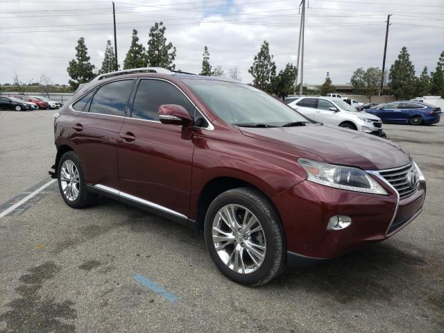 JTJZK1BA4D2415150 - 2013 LEXUS RX 350 BURGUNDY photo 4