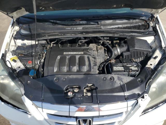 5FNRL38667B431480 - 2007 HONDA ODYSSEY EXL WHITE photo 12