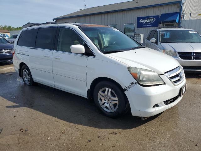 5FNRL38667B431480 - 2007 HONDA ODYSSEY EXL WHITE photo 4