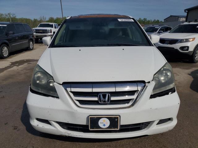 5FNRL38667B431480 - 2007 HONDA ODYSSEY EXL WHITE photo 5