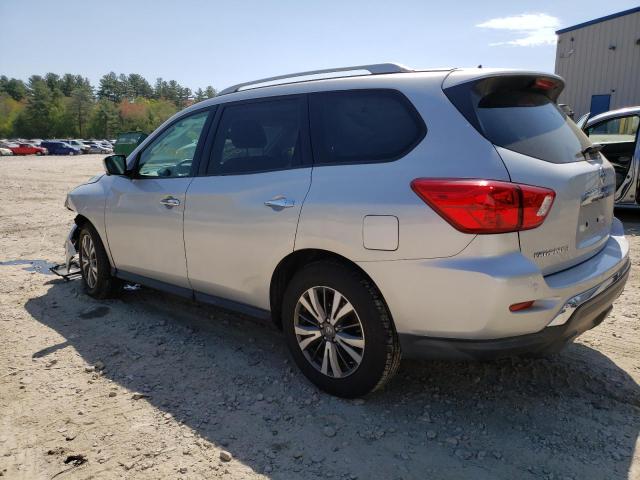 5N1DR2MM7HC697902 - 2017 NISSAN PATHFINDER S SILVER photo 2