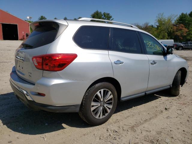 5N1DR2MM7HC697902 - 2017 NISSAN PATHFINDER S SILVER photo 3