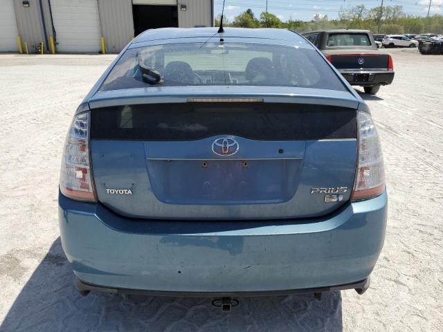 JTDKB20U897854370 - 2009 TOYOTA PRIUS BLUE photo 6