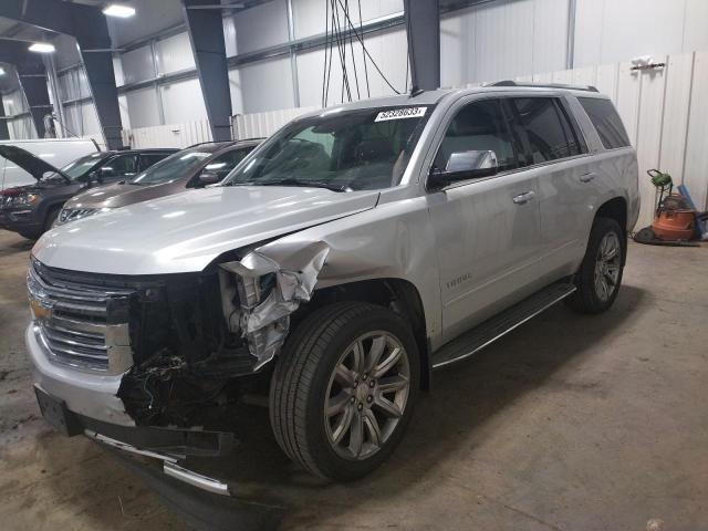 1GNSKCKC4FR288211 - 2015 CHEVROLET TAHOE K1500 LTZ SILVER photo 1