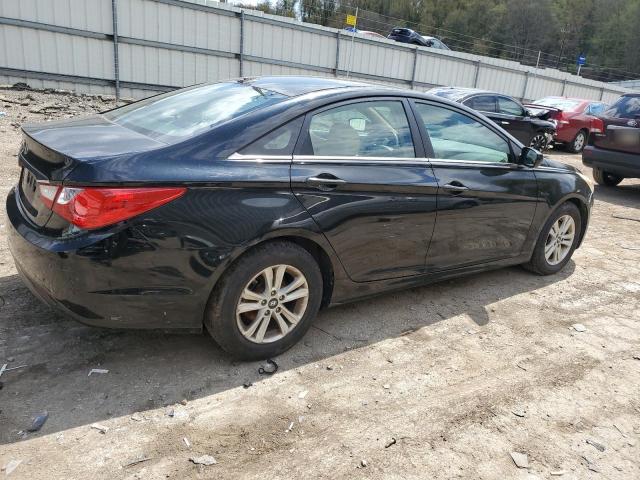 5NPEB4AC9CH351352 - 2012 HYUNDAI SONATA GLS BLACK photo 3