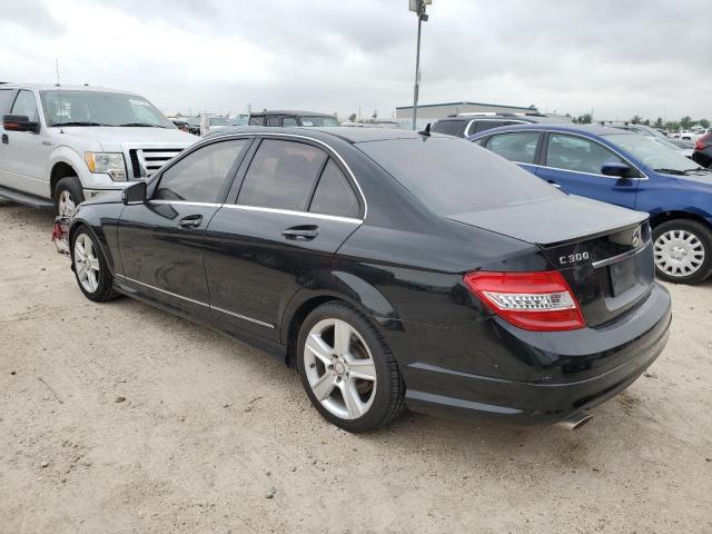 WDDGF8BB6BR141461 - 2011 MERCEDES-BENZ C 300 4MATIC BLACK photo 2