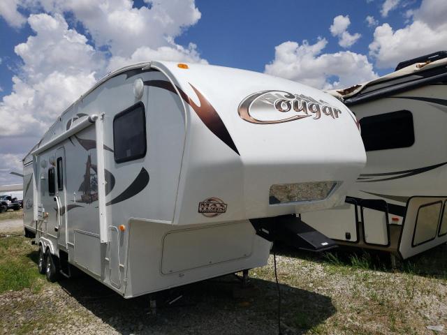 4YDF29327A2504649 - 2010 COUG TOY HAULER WHITE photo 1