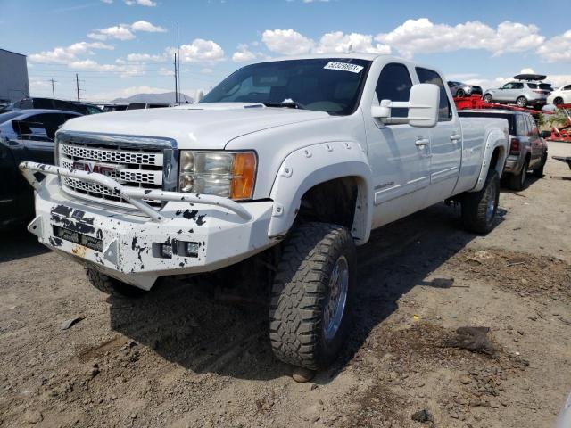 1GT121E81BF188143 - 2011 GMC SIERRA K2500 SLT WHITE photo 1