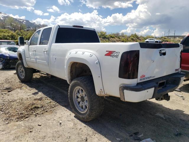 1GT121E81BF188143 - 2011 GMC SIERRA K2500 SLT WHITE photo 2